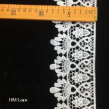 8cm White Penoy Floral Lace Cotton Trim Embroidery Hollowed out Lace Trimming Sample Free Hmhb1162