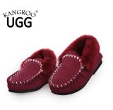 Fashion Women Home Casual Moccasin Shoes in Red