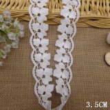 Bleach White Embroidery Lace for Girl Clothes