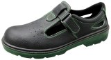 Cow Action Leather with Mesh Lining and PU/PU Outsole, Sandal safety Shoes