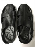 Cleanroom Black ESD TPU Sandals