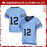 High Quality Customised American Football Uniforms Jersey Blue (ELTFJI-72)