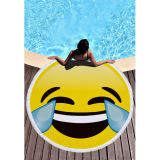 Emotion Icon Microfiber Round Beach Towel