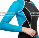 Women's Neoprene Full Body Surfing Wetsuit with Nylon
