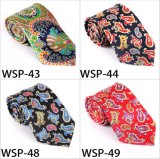 Fashionable 100% Silk /Polyester Printed Tie Wsp-43