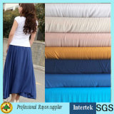 Soft Chemical Rayon Fabric for Women Dress Garments From Factory
