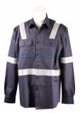 Roadway Products in Darkness Campaign Warning Fr Men Working Shirt