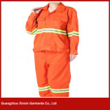 Customized Good Quality Men Women Safety Uniform Supplier (W252)