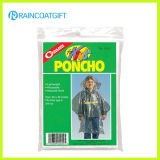 Disposable Kids PE Rain Poncho Rpe-042