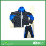 Unisex's Fashion Style Two Color Sport Rain Suit