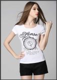 New Style Printing Short Sleeve Women's T-Shirts for Summer