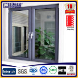 Aluminium and Wood Casement Awning Window with safety Glass and Screen