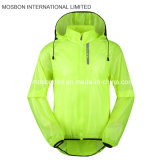 Fluorescent Cycling Rain Jacket/Fodable Jacket