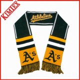 Outdoor Stadium Football Fans Knitted Jacquard Sports Scarf