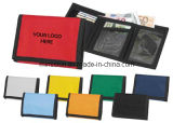 Nylon Velcro Closed Sport Wallet Purse Bag (MS9022)