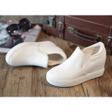 2017 New Fashion White Leather Shoes Women Sneaker Style No.: Casual Shoes