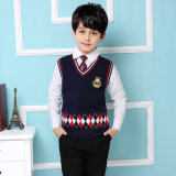 China Making Primary School Uniform Vest for Girls and Boys