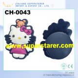 Lovely Cartoon Hello Kitty Rubber Patch for Shoes Clogs Charm Decoration