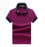 Hot Sale Custom Short Sleeve Cotton Plain Solid Color Polo Shirts