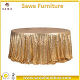 Sequin Gold High Quality Modern Design Stretch Table Cloth