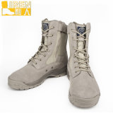 New Army Style Suede Cow Leather Waterproof Desert Boot with Zipper
