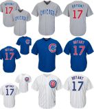 Customized Chicago Cubs 17 Kris Bryant Cool Base Baseball Jerseys