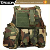 Woodland Camo Tactical Assault Hunting & Shooting Vest for Military