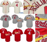 St Louis Cardinals Yadier Molina Cool Base Baseball Jerseys