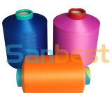 100% Colorful Continuous Polyester Textured Thread 150d/1
