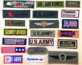 Washable Customed Embroidery Military Emblems