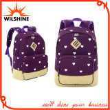 Sport Canvas Backpack Preppy School Bag Leasure Travel Bags (SB017)