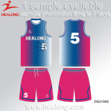 Healong China Manufacture Sports Gear Boy's Sublimation Basketball Jerseys