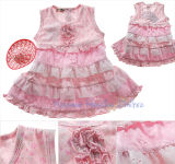 Zaxwear OEM Hot Selling Lovely Infant Apparel/ Toddler Dress