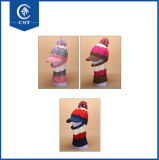 Hot Sales Christmas Gift New Style Lovely Beanie Conjoined Hat