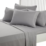 High Quality Brushed Microfiber Fitted Bed Sheets for Home (DPF1035)