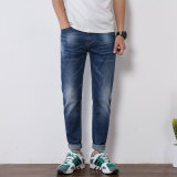 Beautiful Blue Broken Washing Jeans with Special Design for Man (HDMJ0015-17)