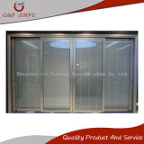 Aluminium Double Glazed Sliding Doors for Interior Use