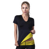 Wholesale Woman Short Sleeve Shirt Shaper Breathable Hot Running Shaper for Woman