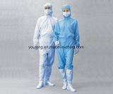 Polyester Antistatic Clearoom Dusty Proof Garments