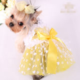 Cute Customes Lovely Pet Tutu Skirt Bowtie Lace Dog Dress