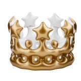 Inflatable Crown Kids Birthday Party Hats Inflated Cosplay Tools Stage Props Kids Best Gift Party Supplies Birtday Party Favors
