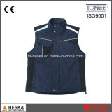 Multi Pocket Work Vest Mens Workwear Waistcoat Sleeveless Jacket