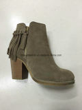 China Lady Winter Boots Supplier Microfibre Rb Sole