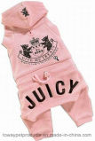 Discount Juicy Brand Dog Clothing Embroider Hoodie Pet Jumpsuit