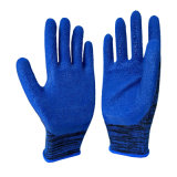 13G Abrasion Resistance Polyester Foam Latex Coated Gloves