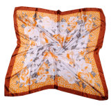 Spring Autumn Fashion Women Silk Kerchief Scarves 90*90cm