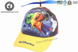 Fashion Kids Sports Baseball Hats and Caps with Toy Rotor