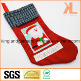 Quality Embroidery/Applique Christmas Decoration Santa in Window Stocking