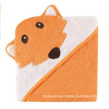 Promotion Cotton Animal Design Hooded Bath Towel for Baby /Kid
