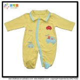 Yellow Color Baby Wear Polo Neck Infant Rompers